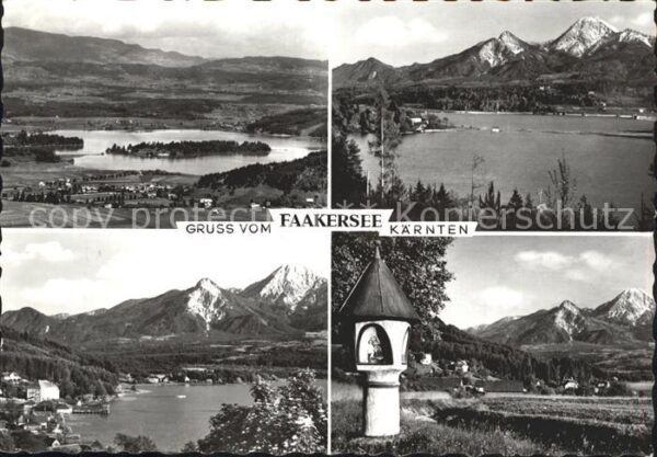 Faakersee Gesamtansicht See