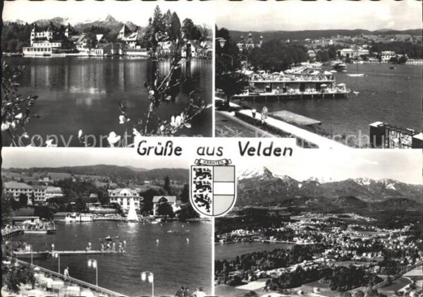 Velden Woerthersee Gesamtansicht See SeeCafe