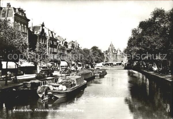 Amsterdam Niederlande Kloveniersburgwal
