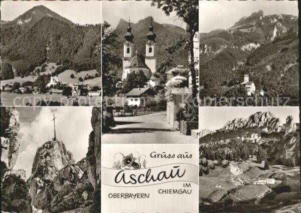 Aschau Chiemgau Panorama Bergkreuz Kirche