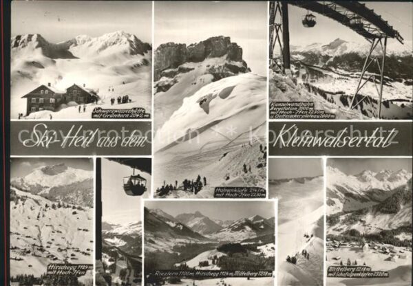 Kleinwalsertal Schwarzwasserhütte Hirschegg