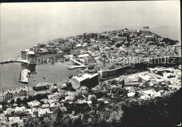 Dubrovnik Ragusa Fliegeraufnahme