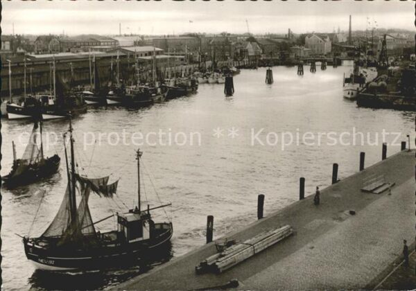 Cuxhaven Nordseebad Fischereihafen