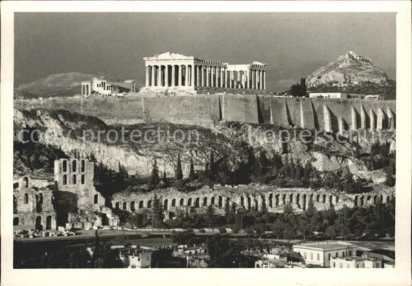 Athen Griechenland View of the Acropolis