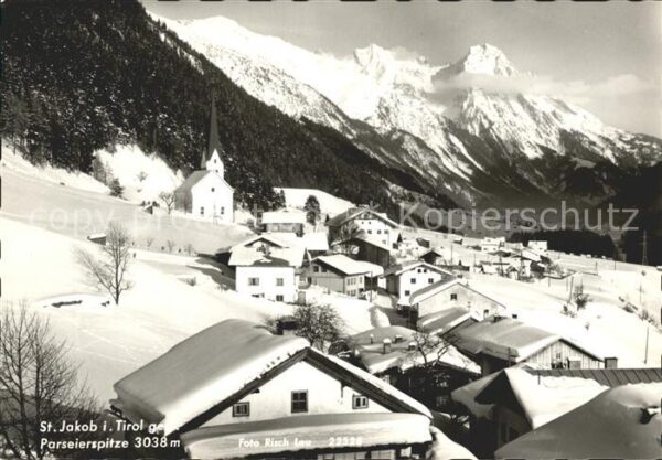 St Jakob Arlberg Parseierspitze