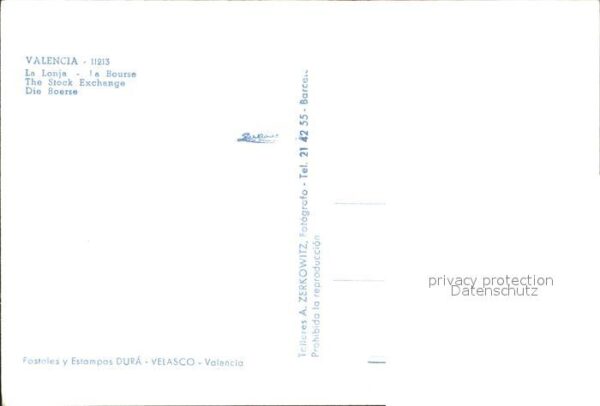 Valencia Valenciana La Lonja La Bourse – Bild 2