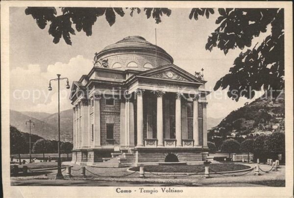 Como Lago di Como Tempio Voltiano
