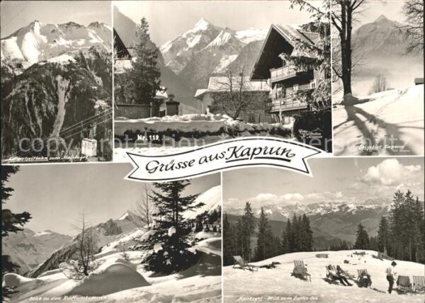 Kaprun Maiskogel Gondelseilbahn Skigebiet
