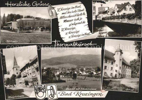 Bad Krozingen Schloss Hauptstrasse Kurhaus