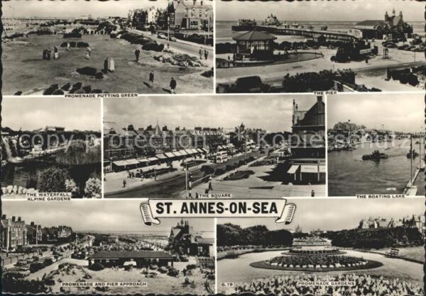 St Annes on Sea Promenade Garden The Square Piers