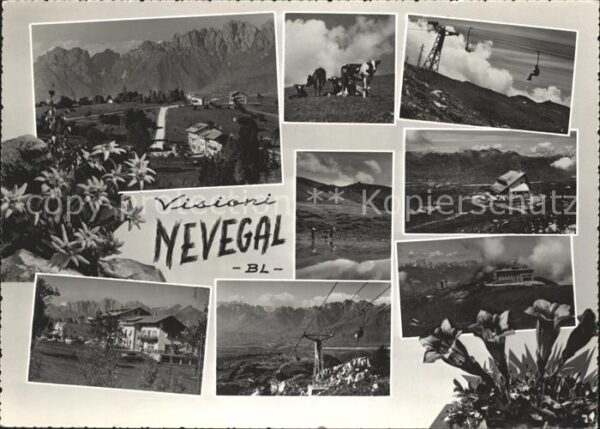 Nevegal Seilbahn Panorama