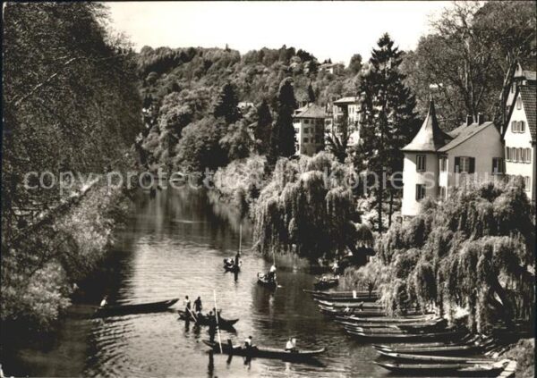 Tuebingen Am Neckar mit Hölderlinturm