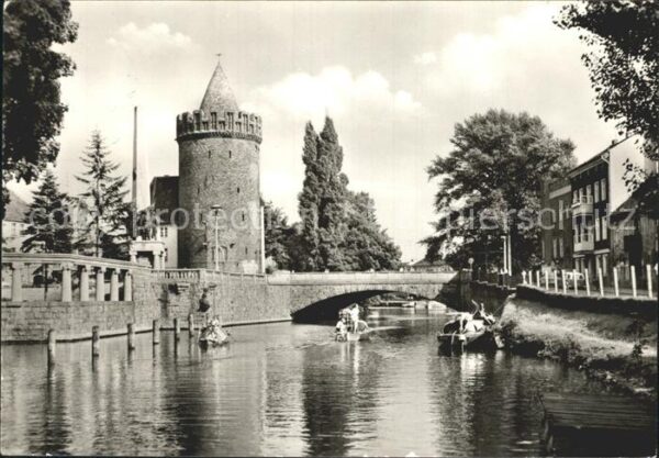 Brandenburg Havel Steintor und Steintorbrücke