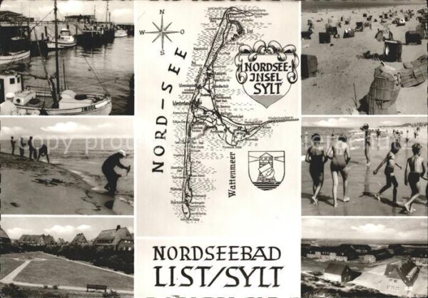 List Sylt Strand Hafen