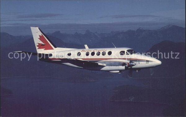 Flugzeuge Zivil Pacific Coastal Airlines Beechcraft Kin