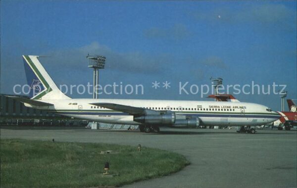 Flugzeuge Zivil Sierra Leone Airlines Boeing 707-323C J