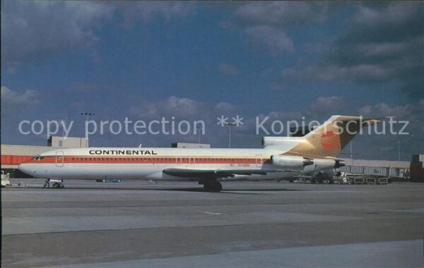 Flugzeuge Zivil Continental Airlines Boeing 727-227 N44