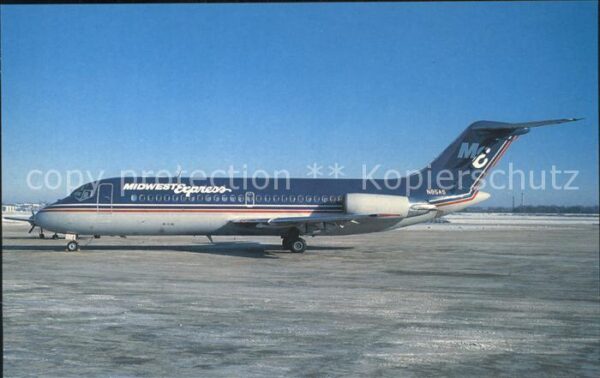 Flugzeuge Zivil Midwest Express Douglas DC-9-14 N85AS