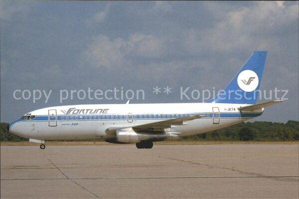 Flugzeuge Zivil Fortune Aviation Boeing 737-229 I-JETA