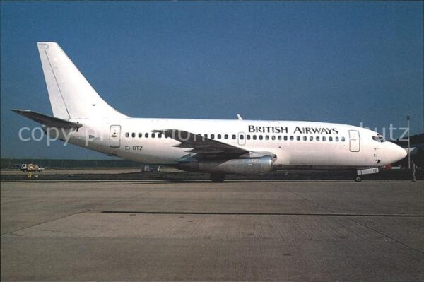 Flugzeuge Zivil British Airways Boeing 737-2UA EI-BTZ c