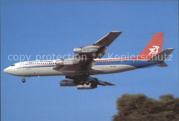 Flugzeuge Zivil Cyprus Airways B-707-123 5B-DAP c/n 176