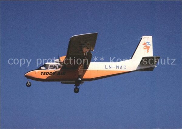 Flugzeuge Zivil Teddy Air A/S BN 2A-21 Islander LN-MAC
