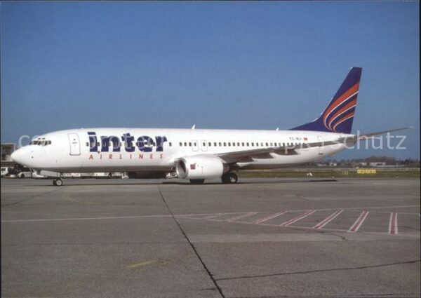Flugzeuge Zivil Inter Airlines B-737-8CX TC-IEA c/n 323