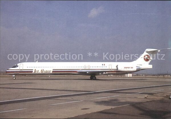Flugzeuge Zivil Jet Alsace McDonnell Douglas MD-83 F-GG