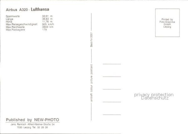 Lufthansa Airbus A320 – Bild 2