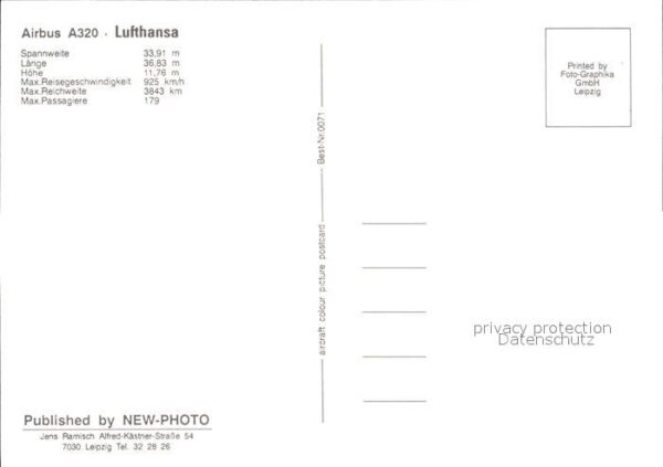 Lufthansa Airbus A320 – Bild 2
