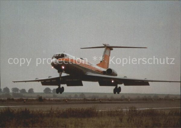 Flugzeuge Zivil Interflug Tupolev TU-134A