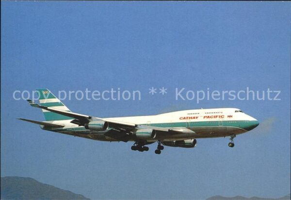 Flugzeuge Zivil Cathay Pacific Boeing 747-400 VR-HOR