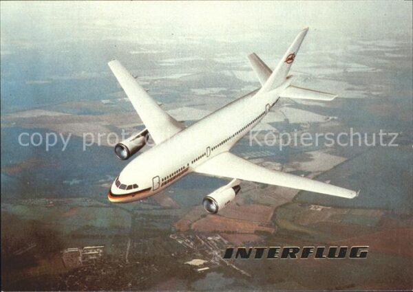 Flugzeuge Zivil Interflug A310