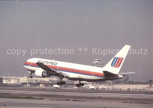 Flugzeuge Zivil United Airlines 767-200 N605UA