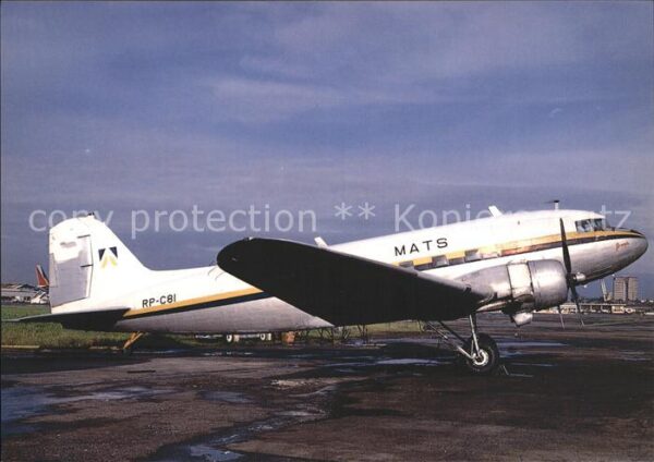Flugzeuge Zivil Mats DC-3C RP-C81