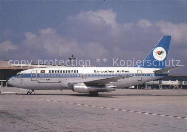 Flugzeuge Zivil Kampuchea Airlines Boeing 737-229C OO-S