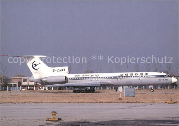 Flugzeuge Zivil China Xinjiang Airlines Tupolev 154M B-