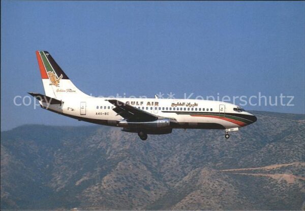 Flugzeuge Zivil Gulf Air Boeing 737-2P6 Advanced A40-BC