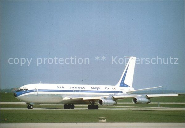Flugzeuge Zivil Air France Cargo Boeing 707C F-BYCP