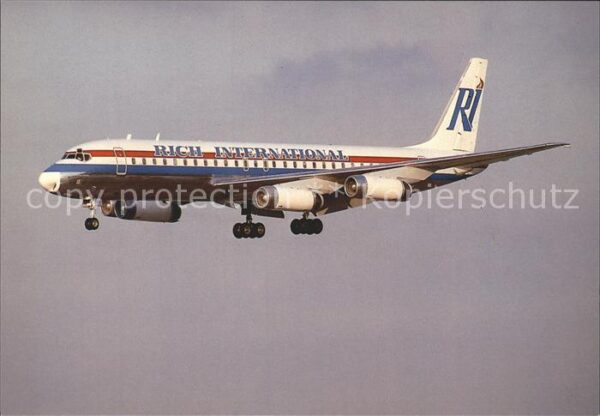 Flugzeuge Zivil Rich International Douglas DC-8-62 N772