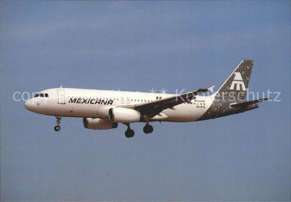 Flugzeuge Zivil Mexicana Airbus A320-231 XA-RYS Cn 259
