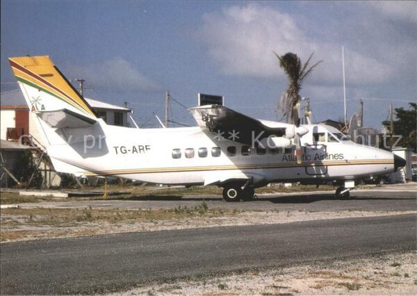 Flugzeuge Zivil Atlantic Airlines Let 410 UVP-E TG-ARE