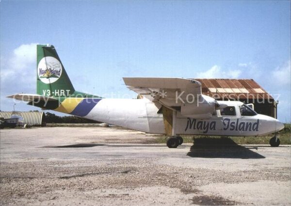 Flugzeuge Zivil Maya Island Air BN 2A-26 Islander V3-HR