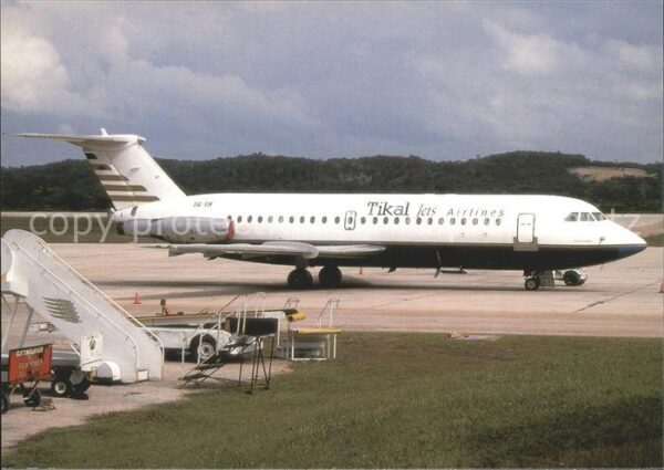 Flugzeuge Zivil Tikal Jets Airlines BAC 111-401 AK TG-T