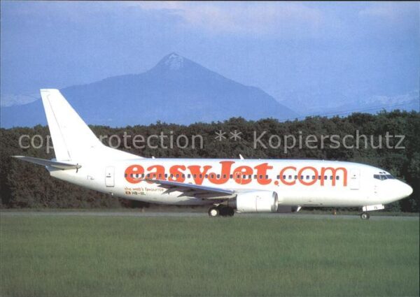 Flugzeuge Zivil Easyjet Switzerland SA Boeing 737-36M H