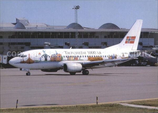 Flugzeuge Zivil Braathens S.A.F.E. B737-505 LN-BRJ 1000