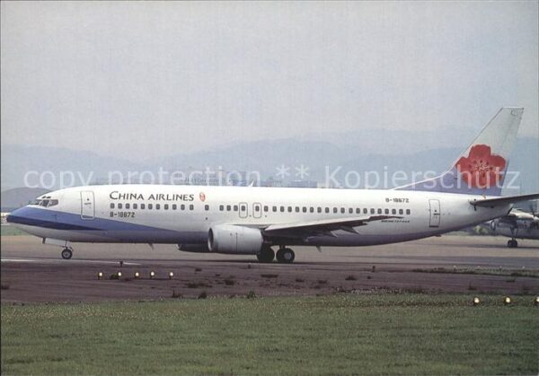 Flugzeuge Zivil China Airlines Boeing 737-43Q B-18672