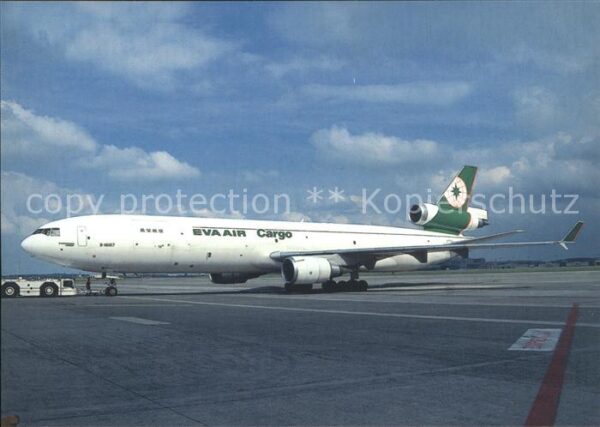 Flugzeuge Zivil Eva Air MD-11-F B-16107 c/n 48546/589