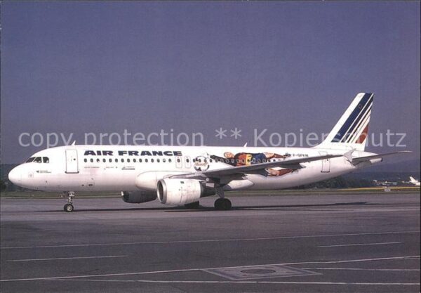 Flugzeuge Zivil Air France Worldcup 98 Airbus A320-211