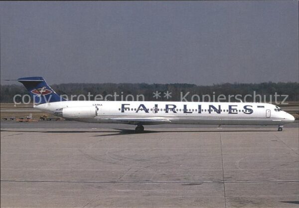 Flugzeuge Zivil Fairlines McDonnell Douglas MD-81 LX-FA